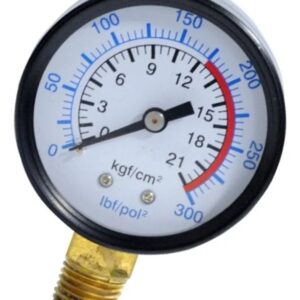 Manômetro 300PSI 1/4 Chiaperini