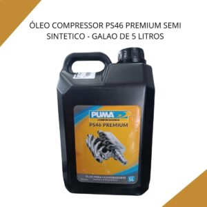 OLEO COMPRESSOR PS46 PREMIUM SEMI SINTETICO - GALAO DE 5 LITROS
