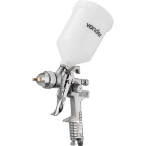 Pistola para pintura, tipo gravidade, com caneca plástica, PGV 600, VONDER