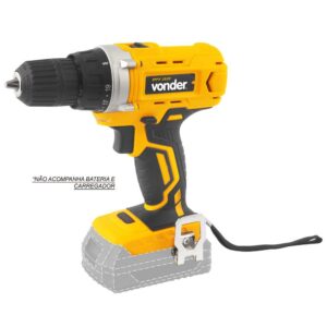 Parafusadeira furadeira a bateria, 18 V, sem bateria e sem carregador, IPFV 1820 VONDER